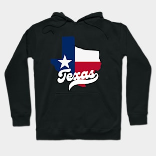 Texas State Map Hoodie